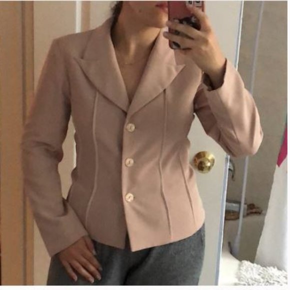 Neiman Marcus Blush Blazer - Picture 4 of 16
